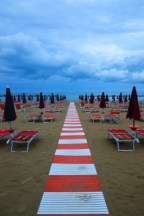 Ingresso spiaggia compresso